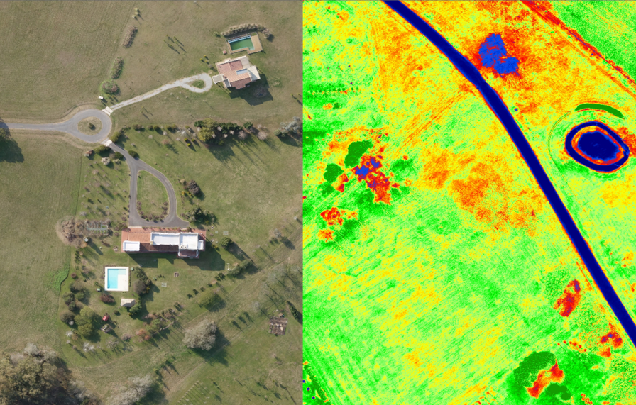 Análisis multiespectral e índice verde